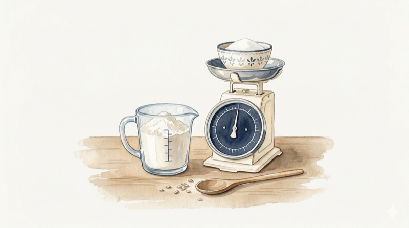 Bageværktøjer — gratis beregnere og omregnere til bagning