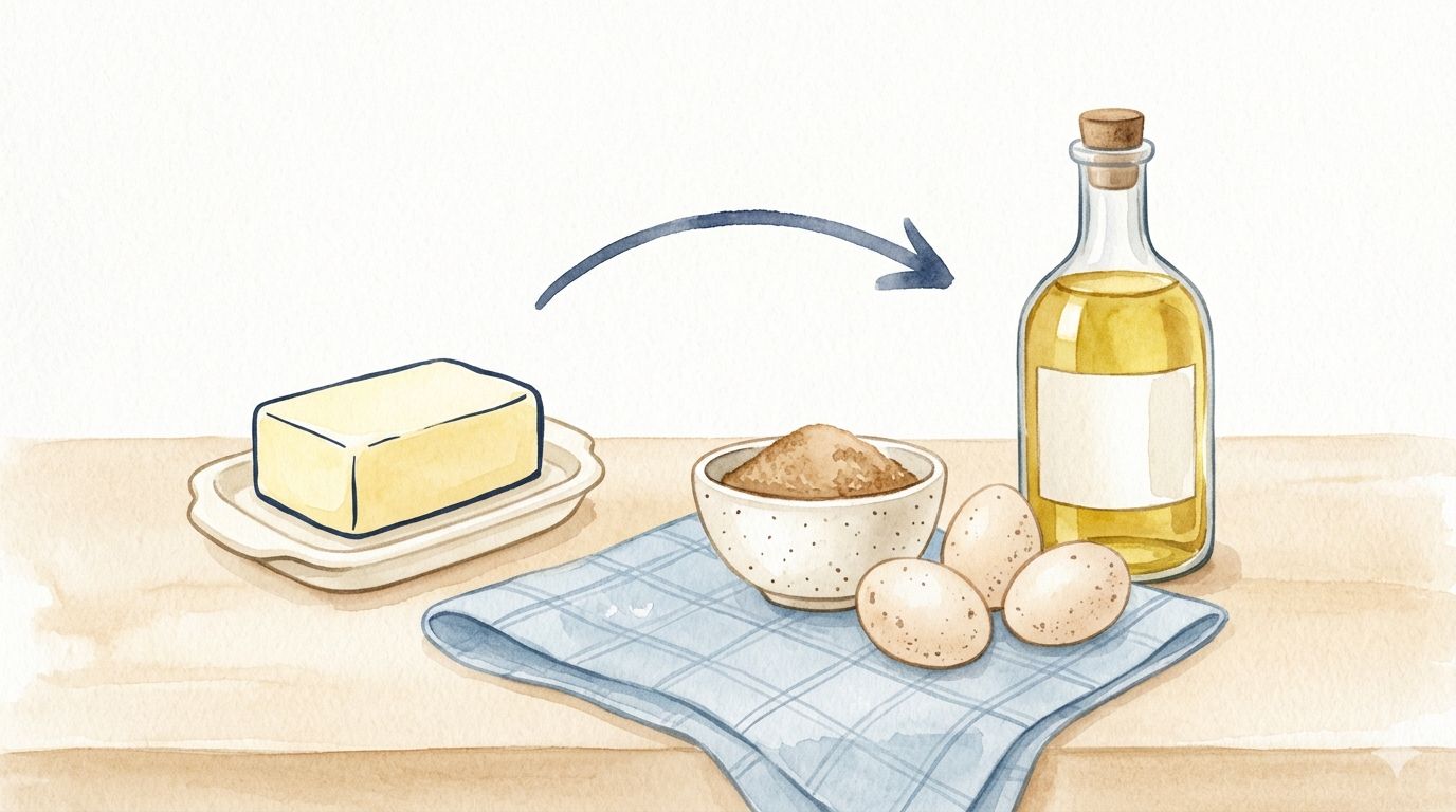 Ingrediens-erstatning til bagning